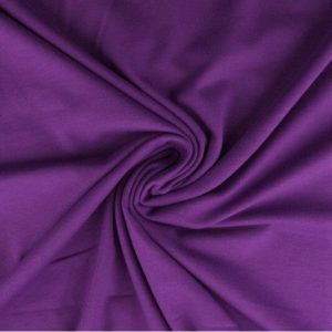 Tela de jersey liso, color púrpura