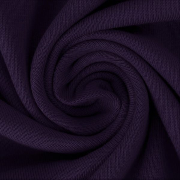 Tela de sudadera púrpura