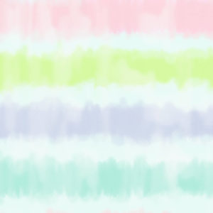 Estampado moderno efecto Tie dye en colores pastel formando líneas horizontales.