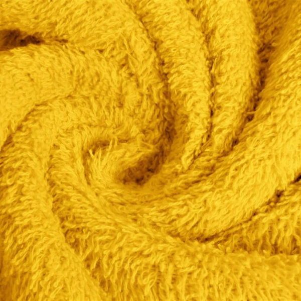 Tela de toalla color amarillo